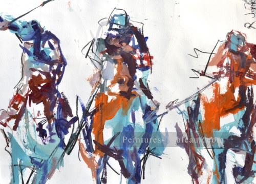 yxr007eD impressionnisme sport courses de chevaux Peintures à l'huile